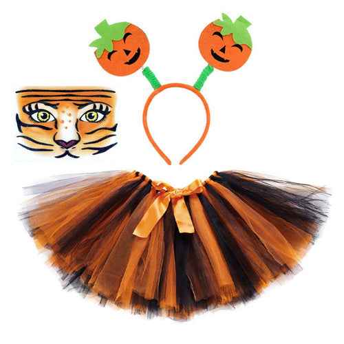 Girls Halloween Costume Set - Tulle Skirt