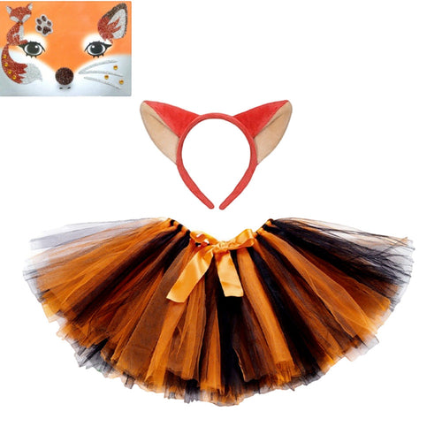 Girls Halloween Costume Set - Tulle Skirt